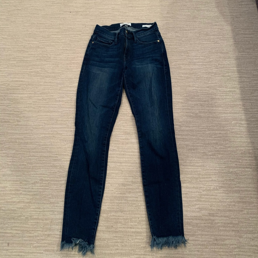 Frame Denim size 26 Le Skinny de Jeanne Crop